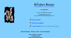 Desktop Screenshot of barefootboogie.org