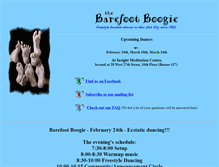 Tablet Screenshot of barefootboogie.org
