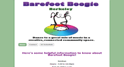 Desktop Screenshot of barefootboogie.net