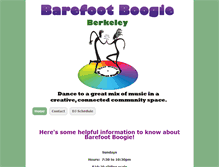 Tablet Screenshot of barefootboogie.net